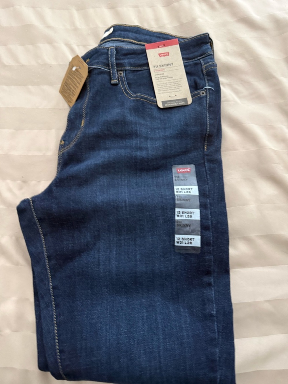 Levi's Dark Blue Skinny Jeans